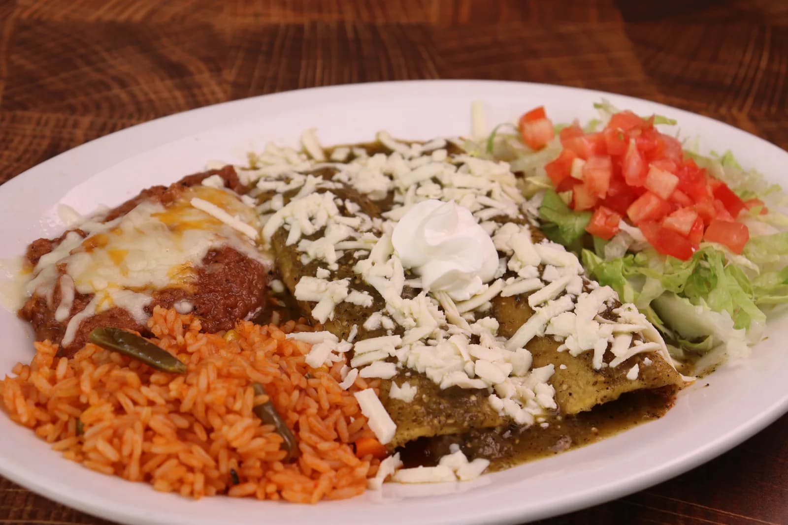 Enchiladas Verdes