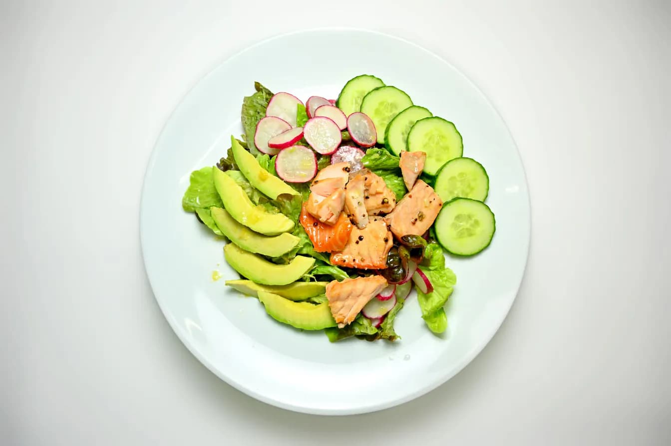 Salmon Skin Salad