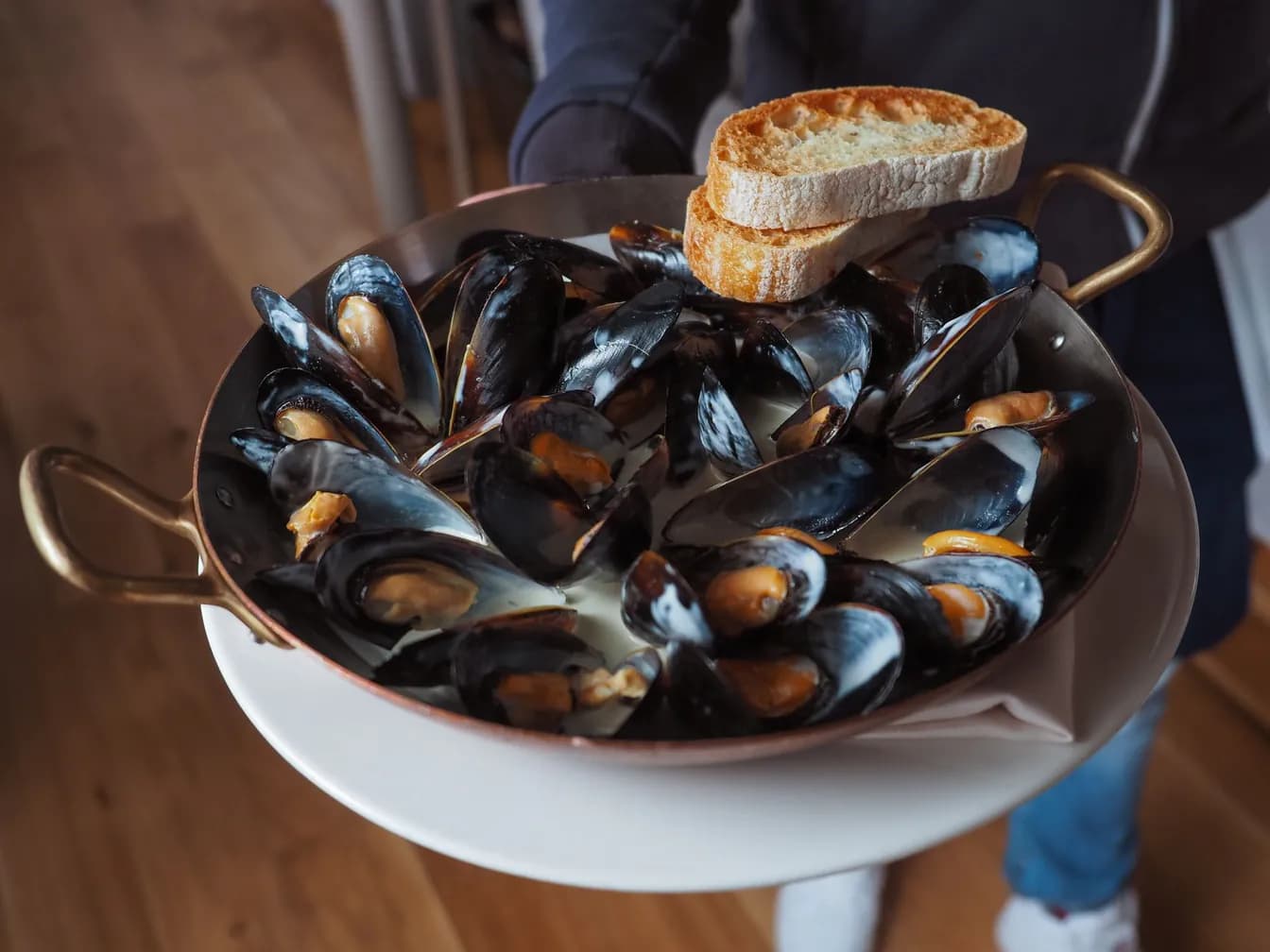 Mussels Marinière