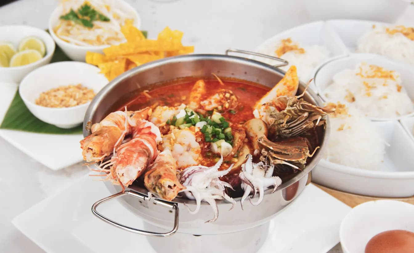 Spicy Seafood Soup