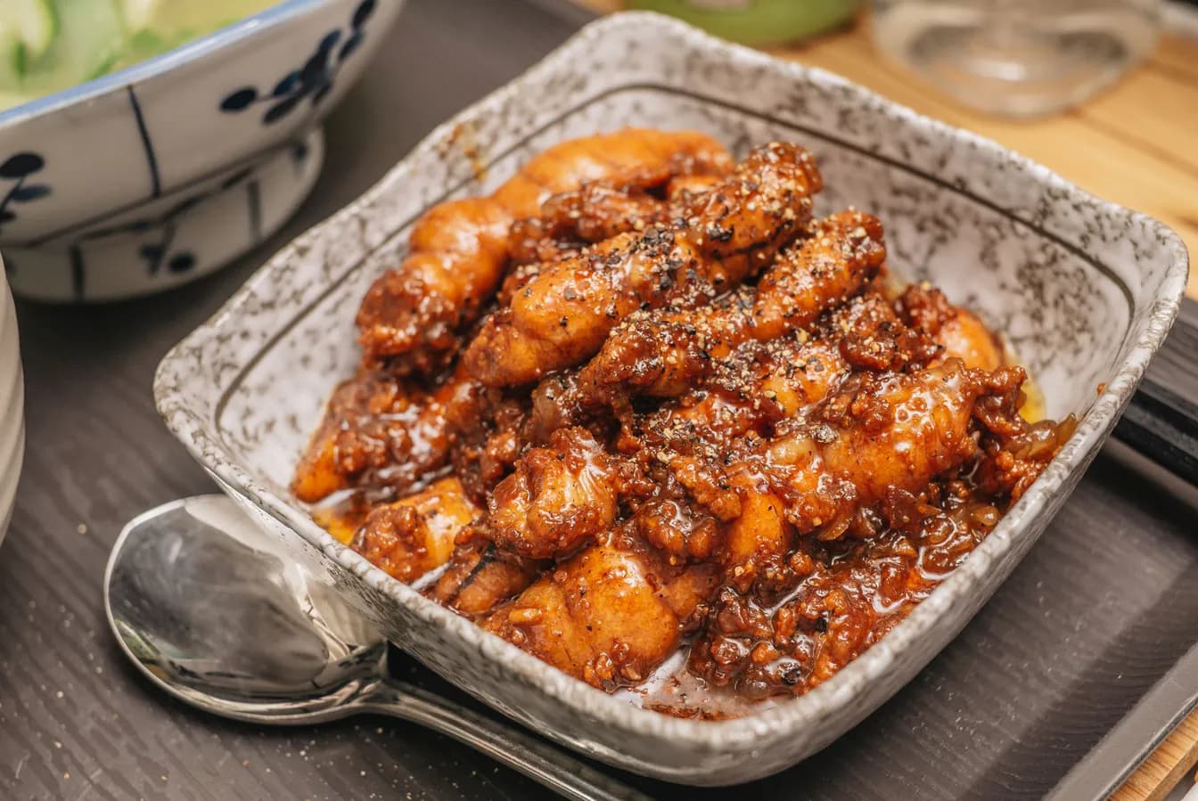 Jamaican Black Pepper Chicken
