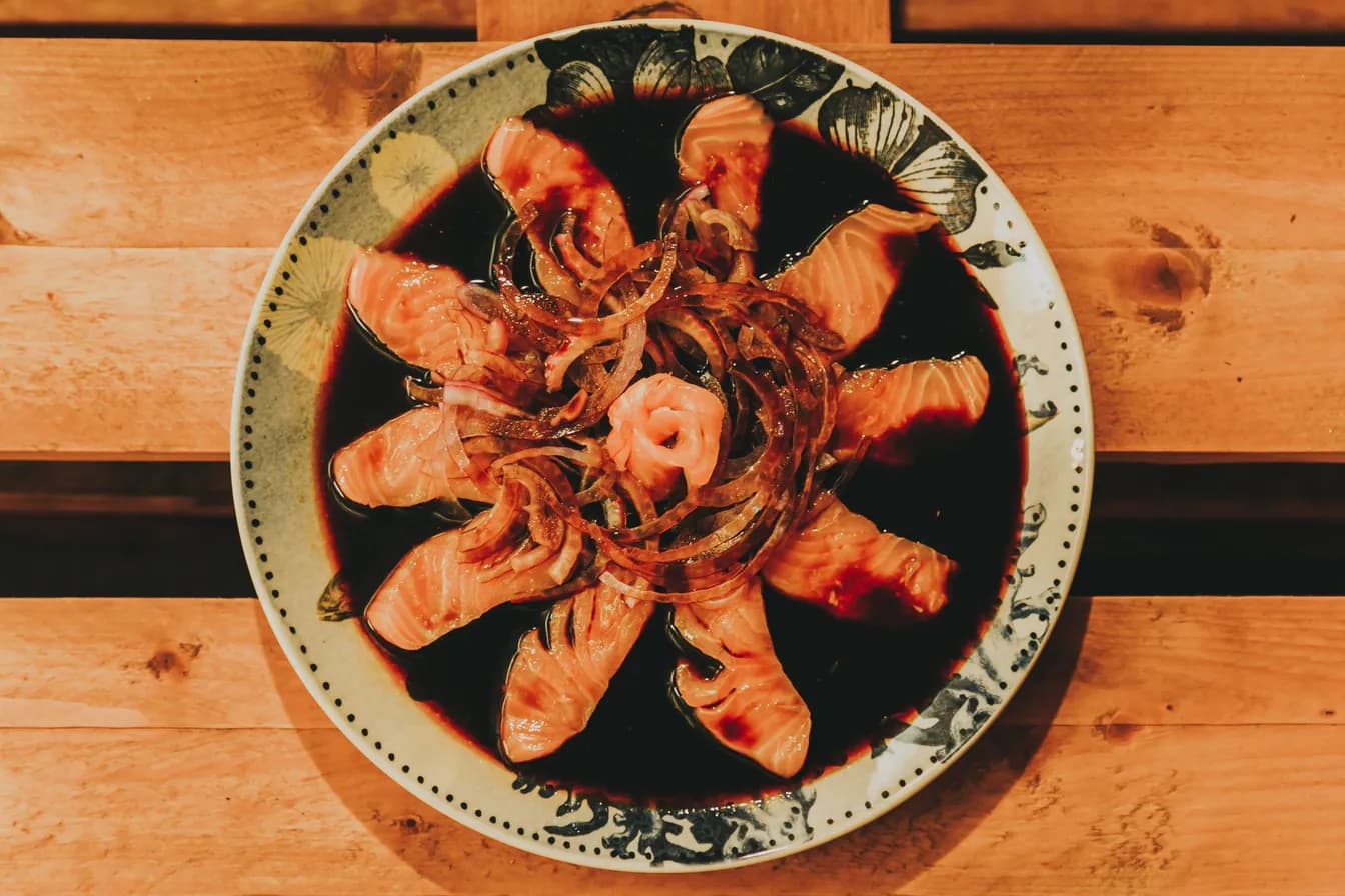 Salmon Sashimi