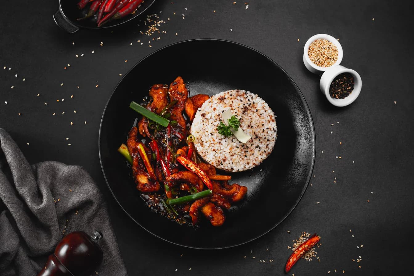 Chicken with Black Bean Sauce