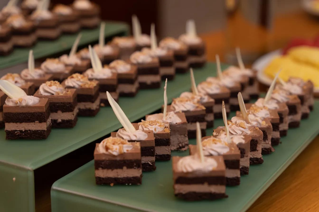 Chocolate mousse cake