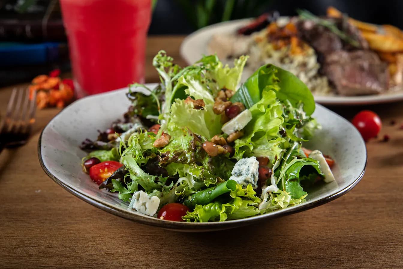 Blue Cheese Pecan Chopped Salad