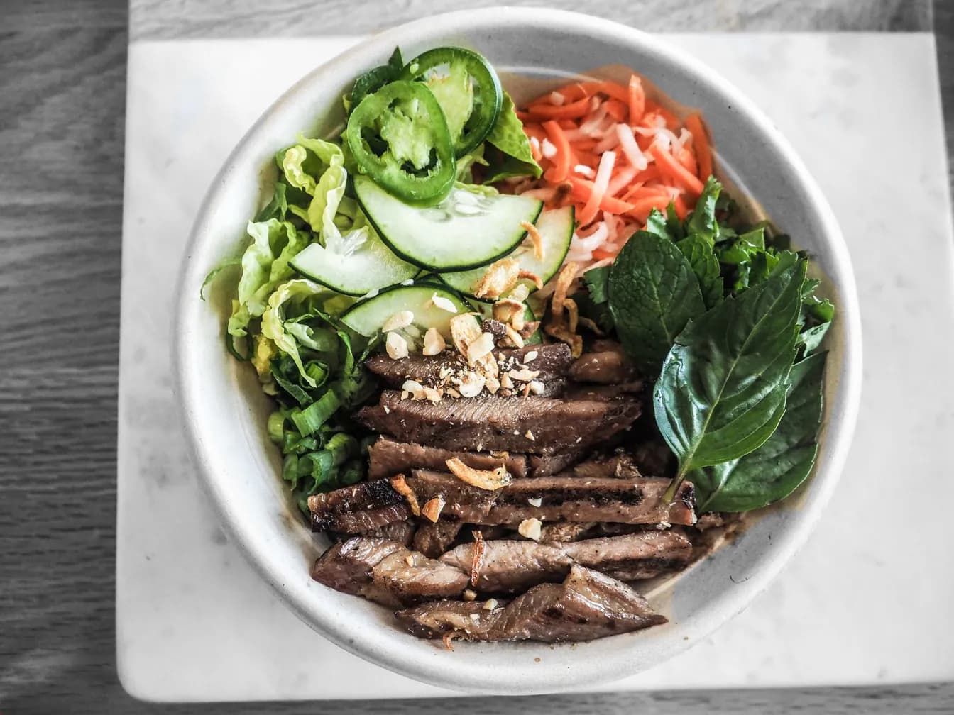 BJ's Brewhouse Bowl with Tri-Tip
