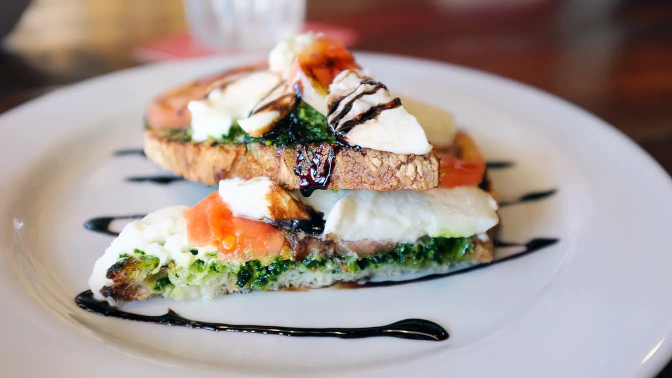 Focaccia Caprese