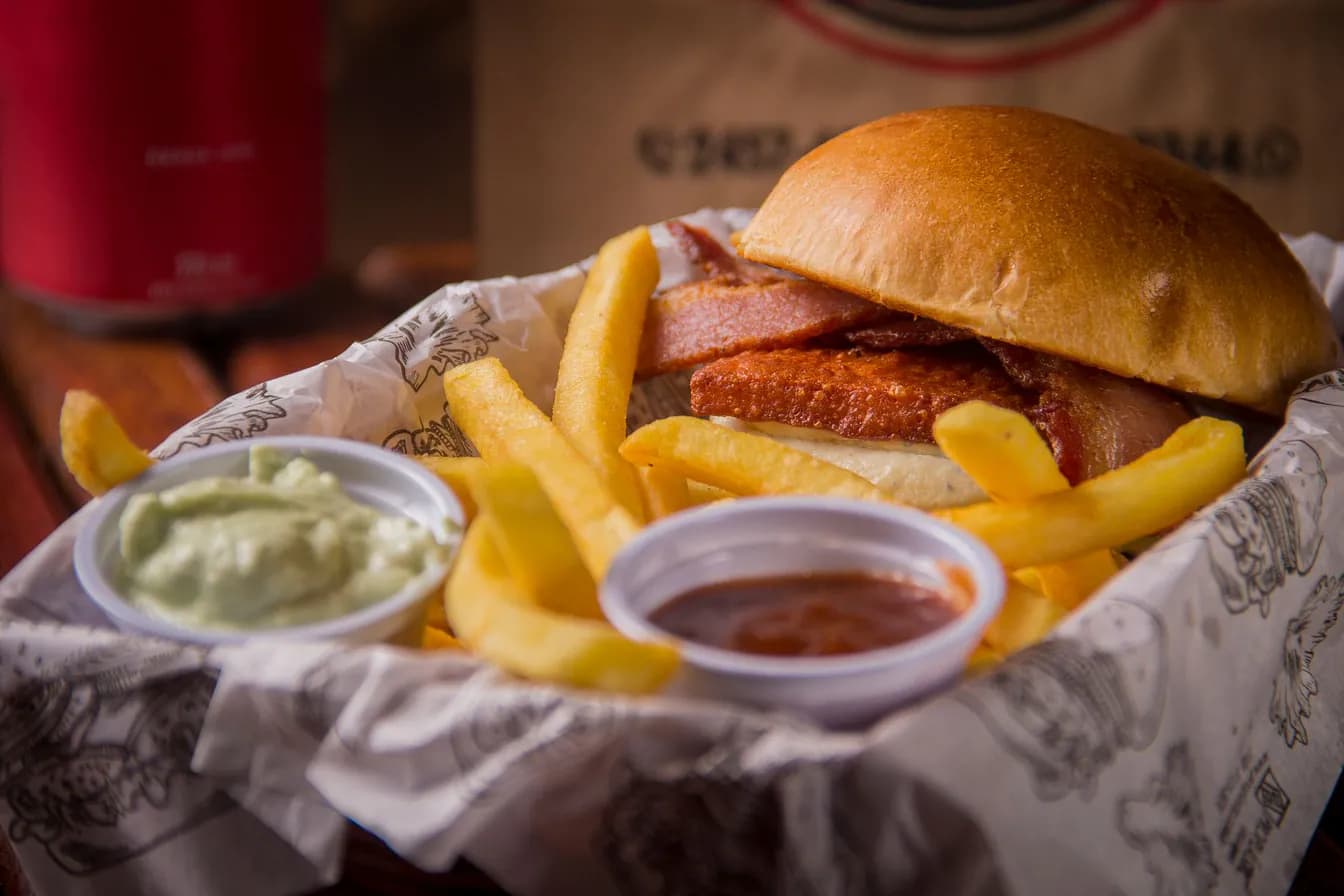 Triple Bacon Burger