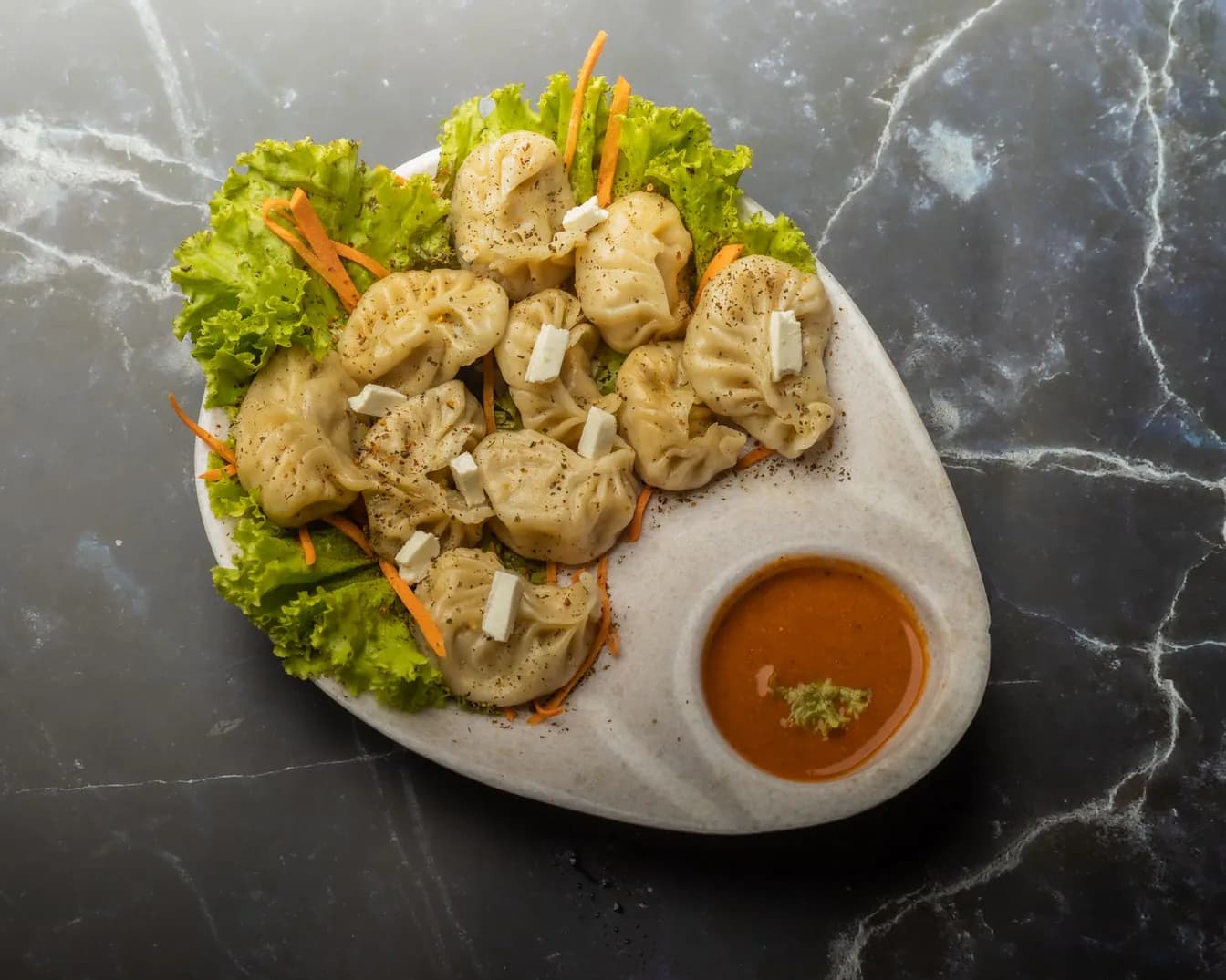 Maggi Masala Momos