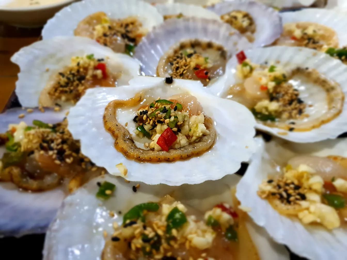 PARMESAN BAKED SCALLOPS