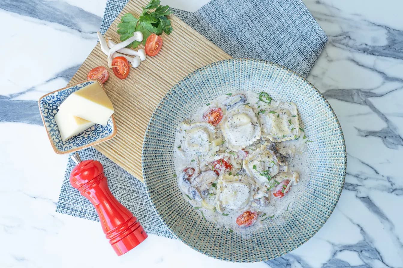 Mushroom Ravioli