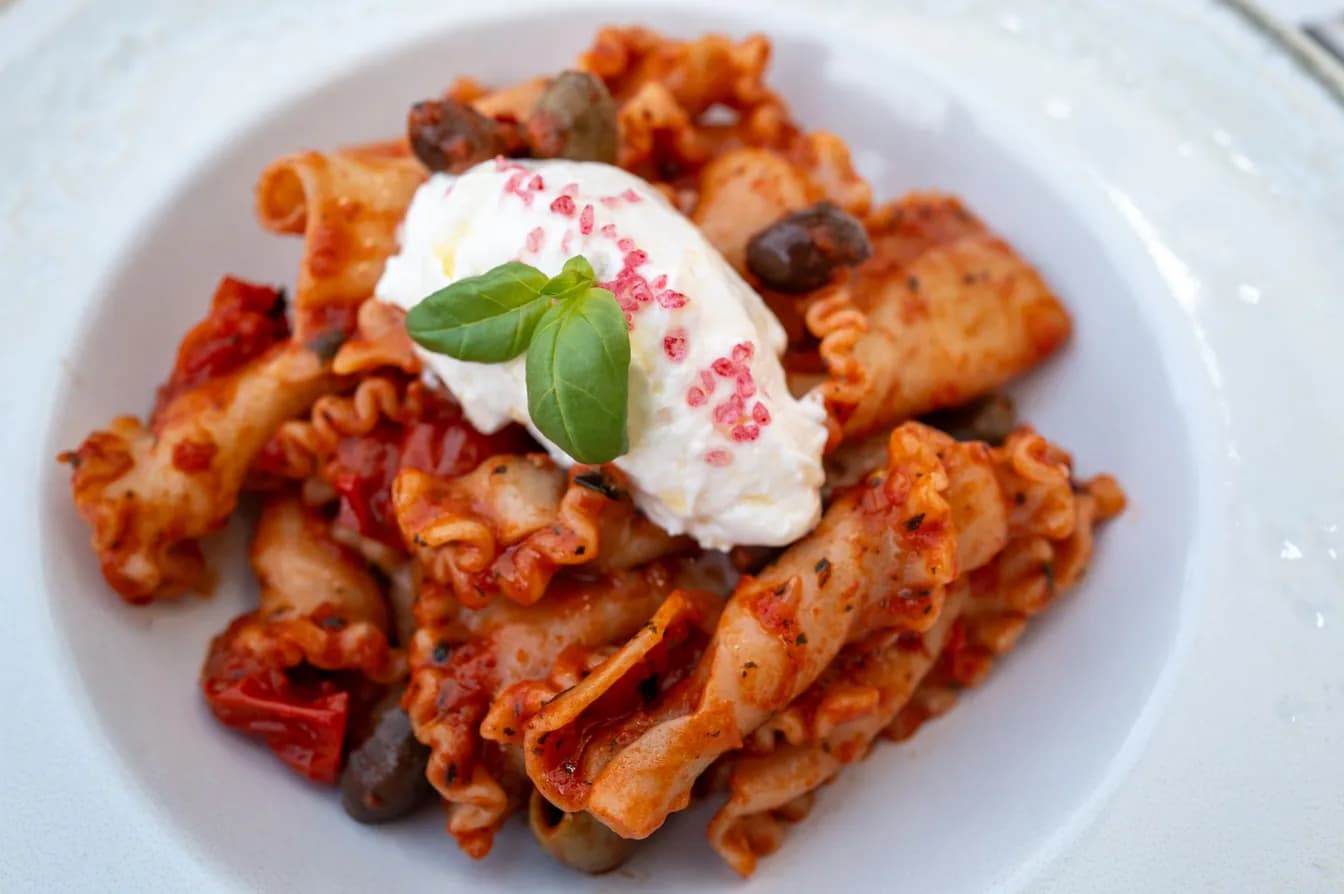 Polpetta e ricotta