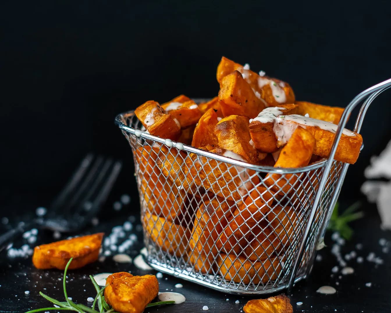 SWEET POTATO WAFFLE FRIES
