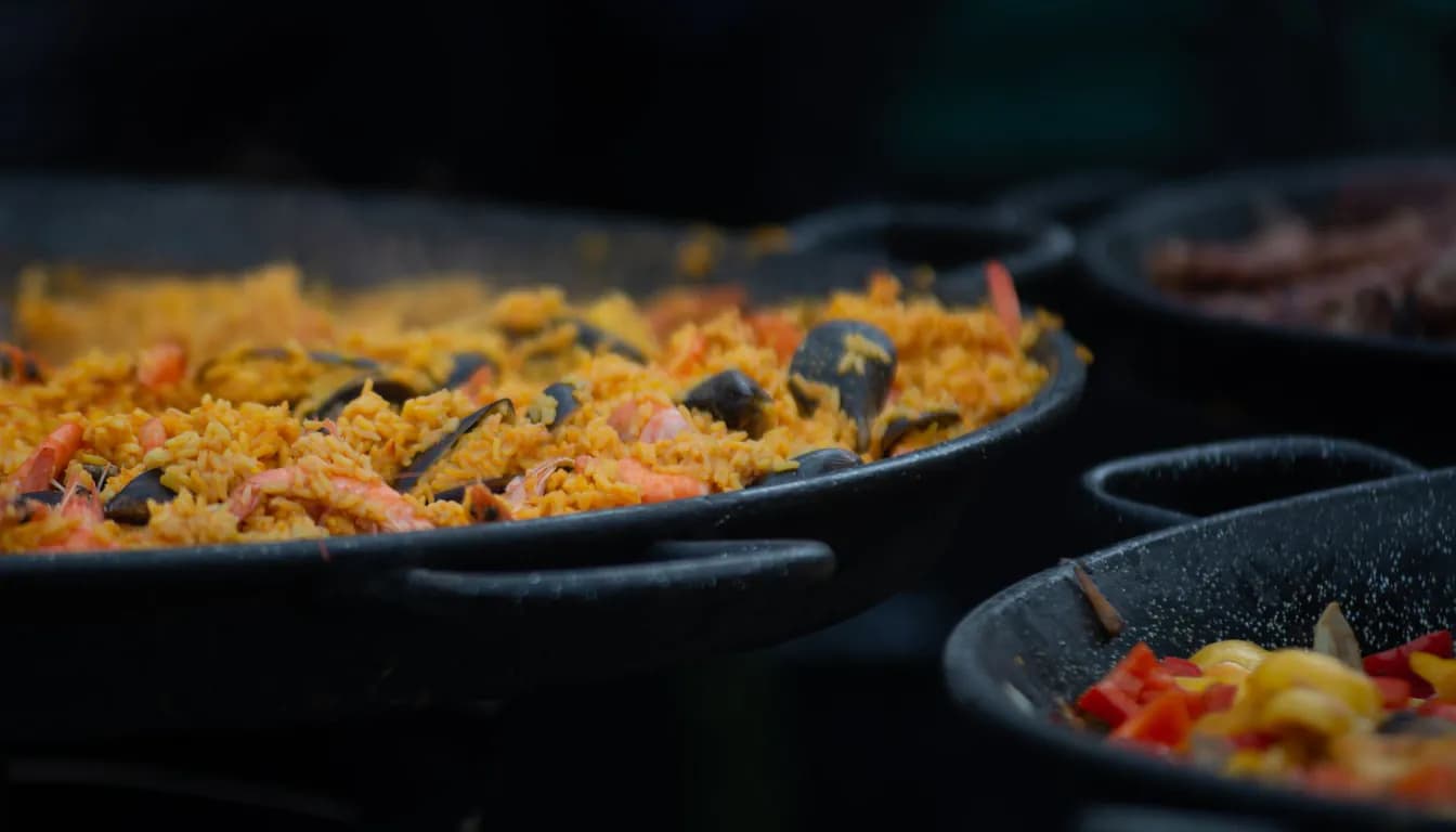Paella de Camarones / Shrimp Paella
