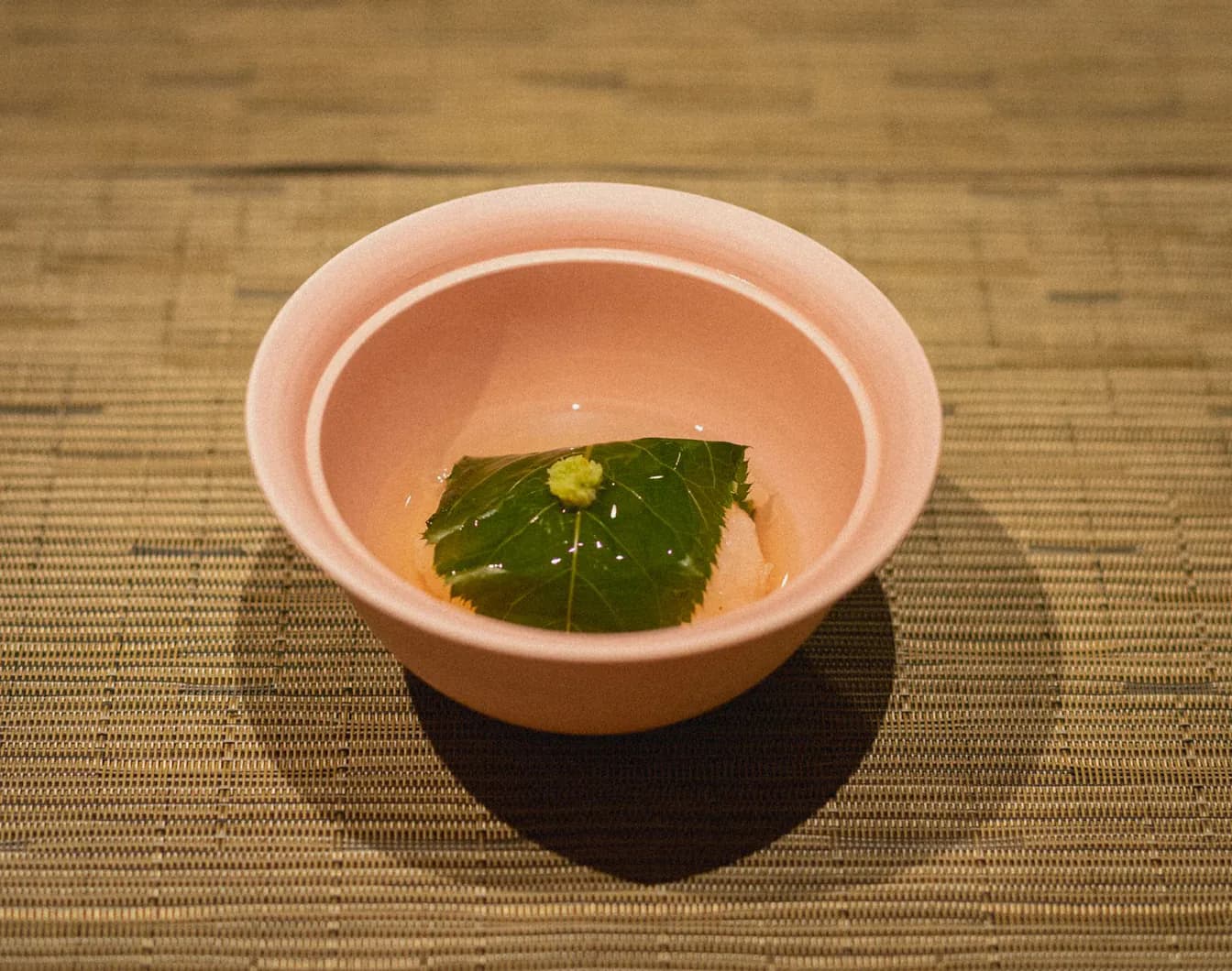 Kumamoto with Wasabi Leaf