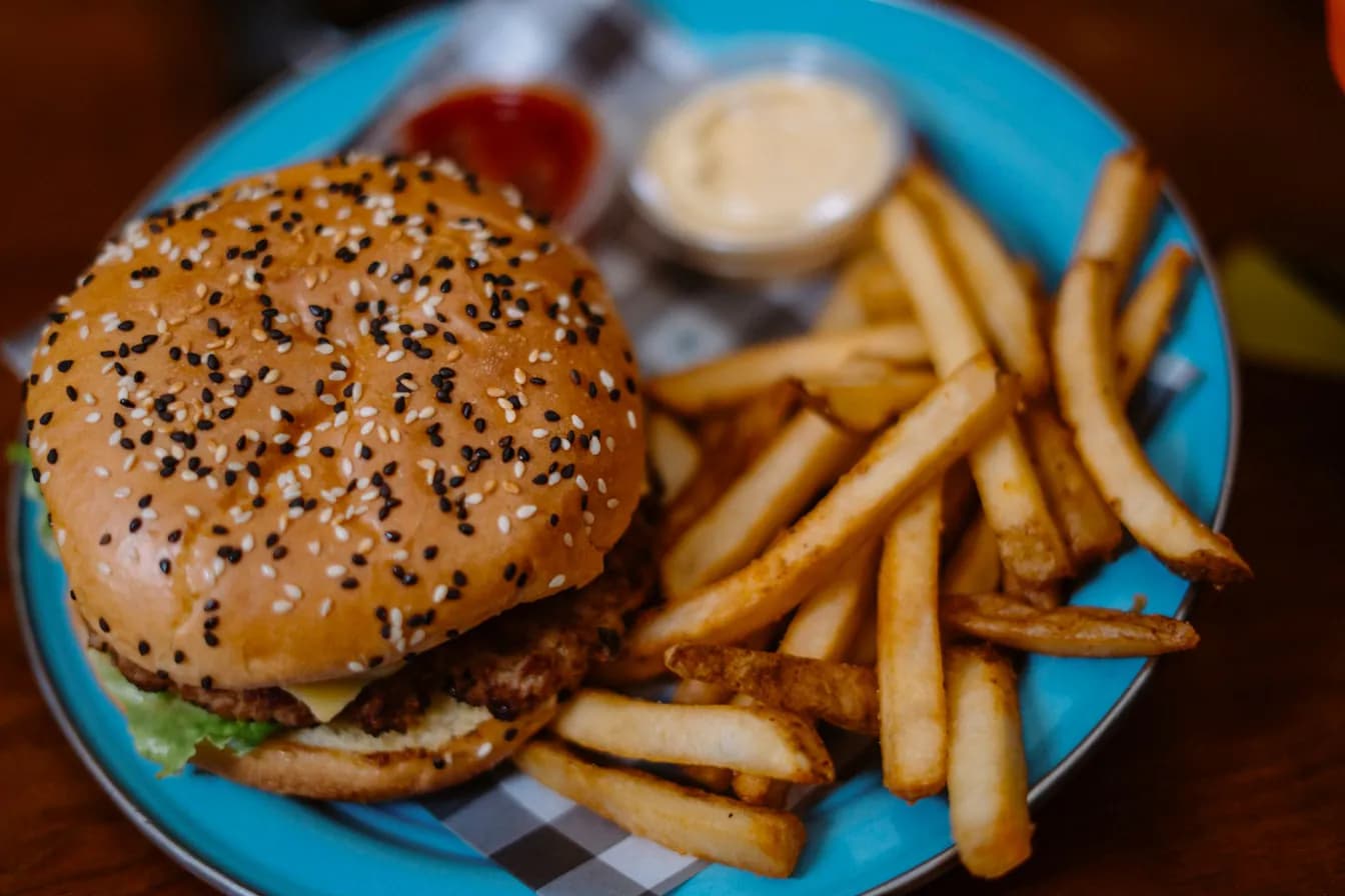 BLUE CHEESE BURGER