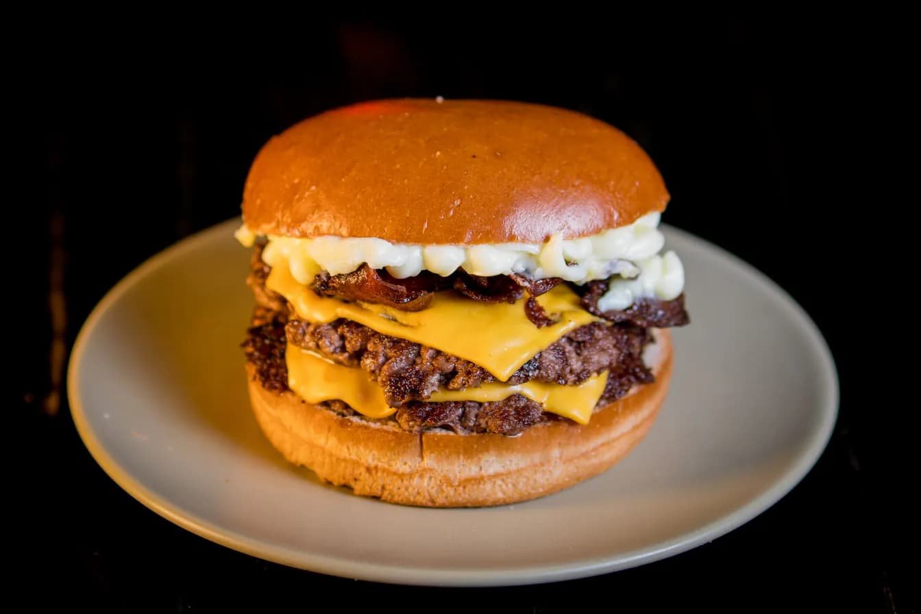 Double bacon cheeseburger