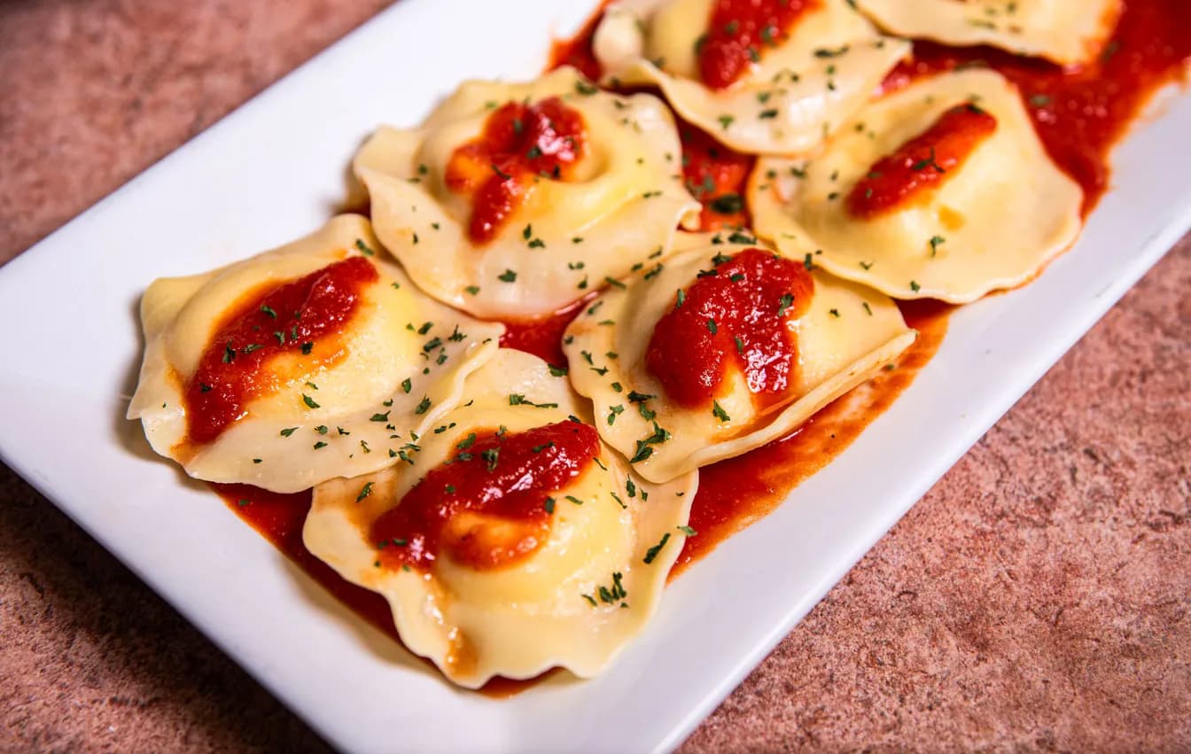 Crab & Ricotta Ravioli