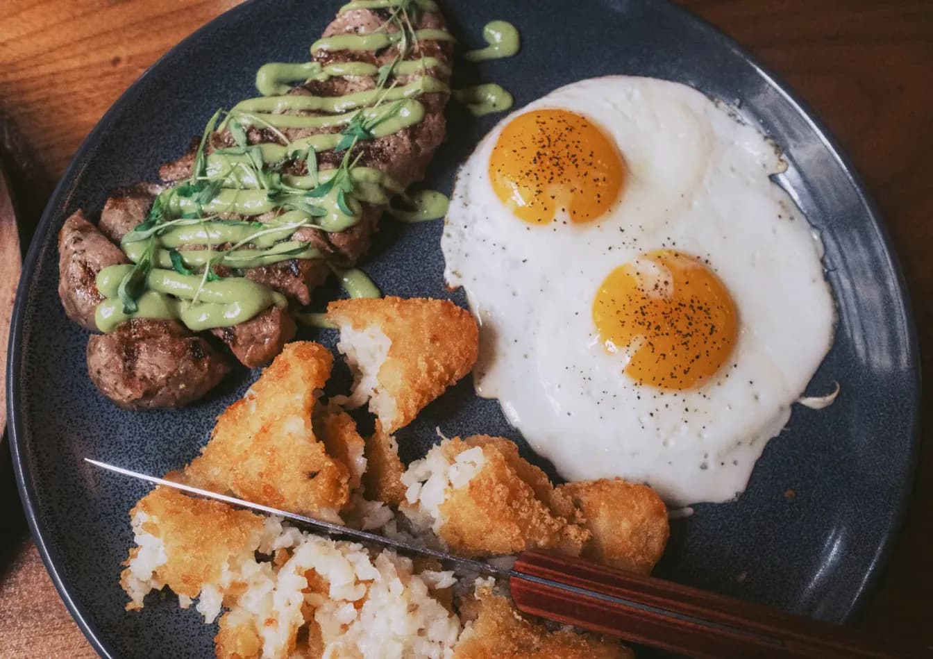 Steak and Eggs