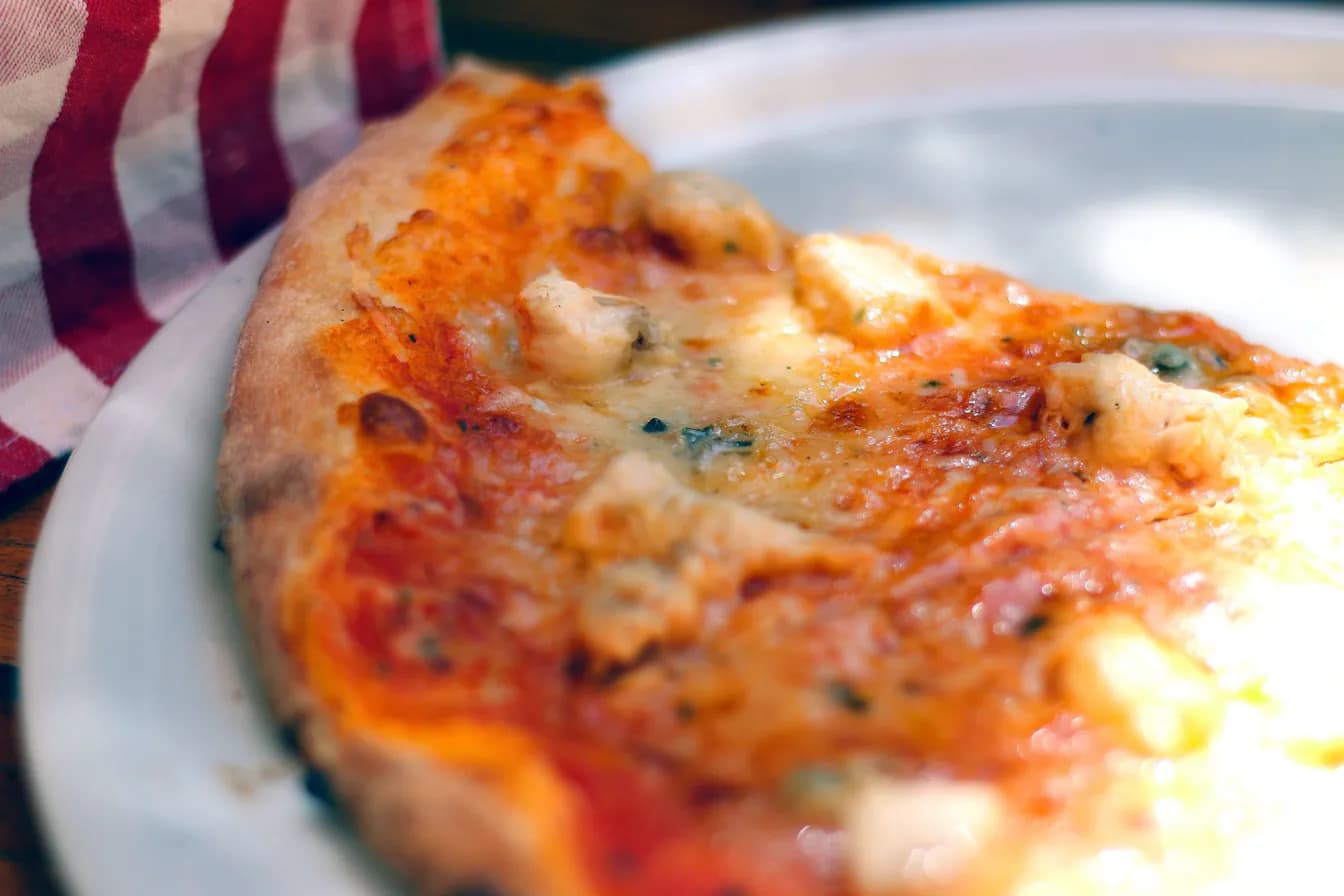 Four cheese pizza