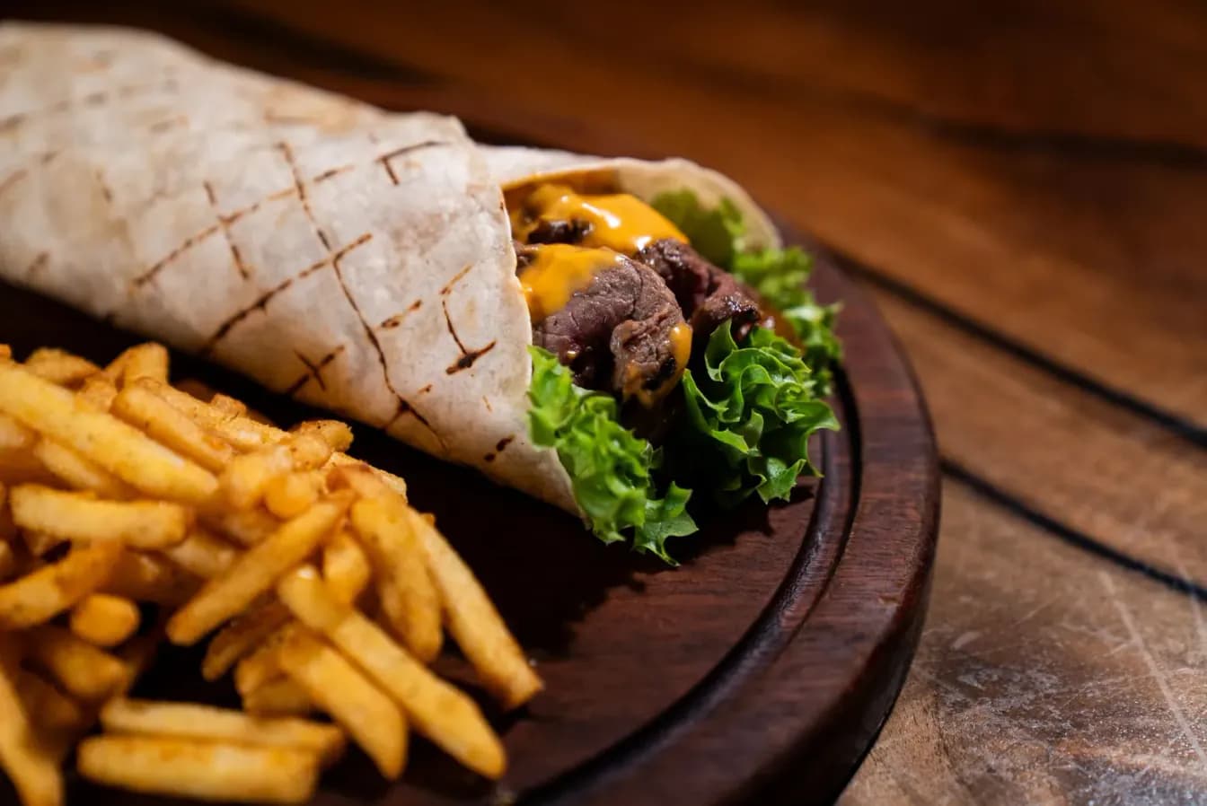 Steak Philly Wrap