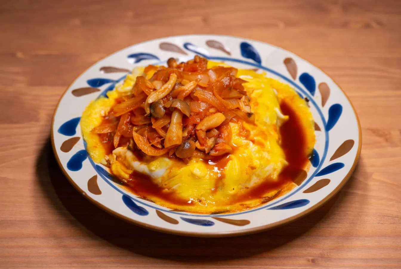 Mushroom Omelette