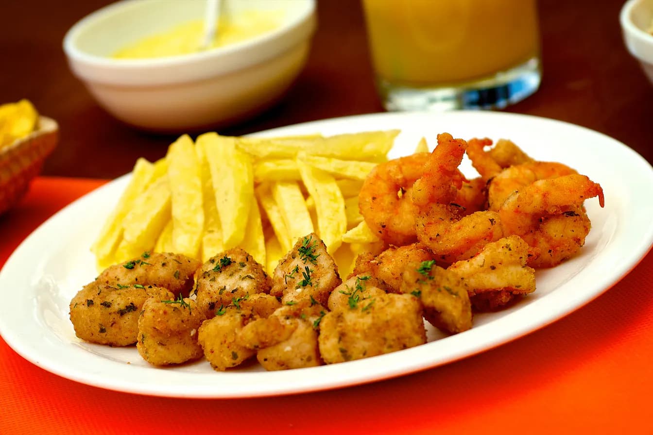 Crispy Fish & Fries Platter