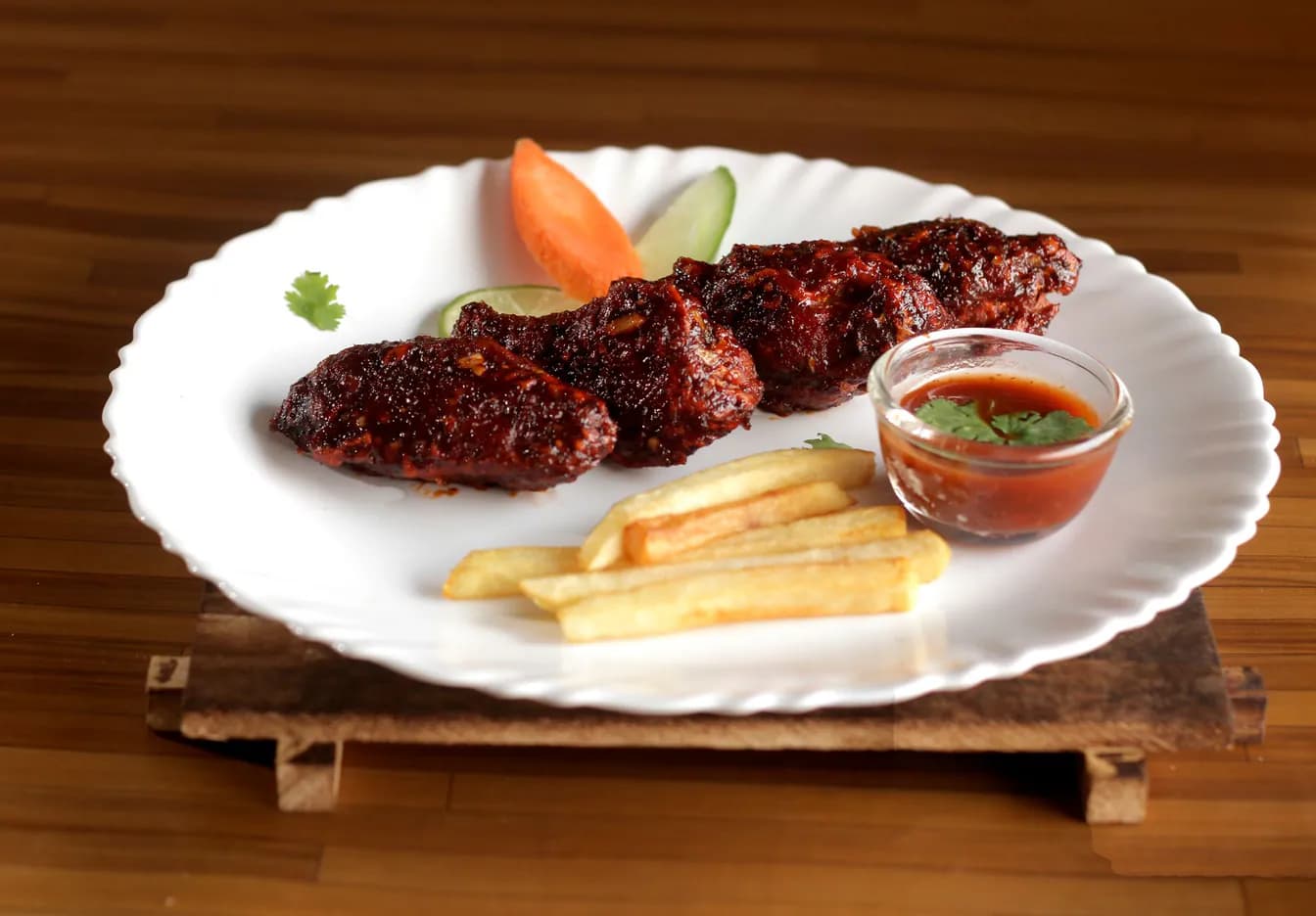 Boneless chicken wings