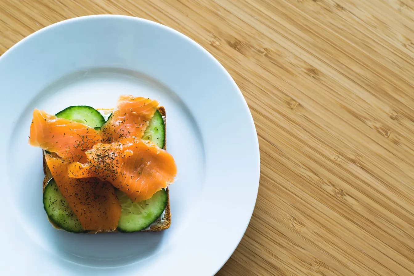 Smoked Salmon Sandwich