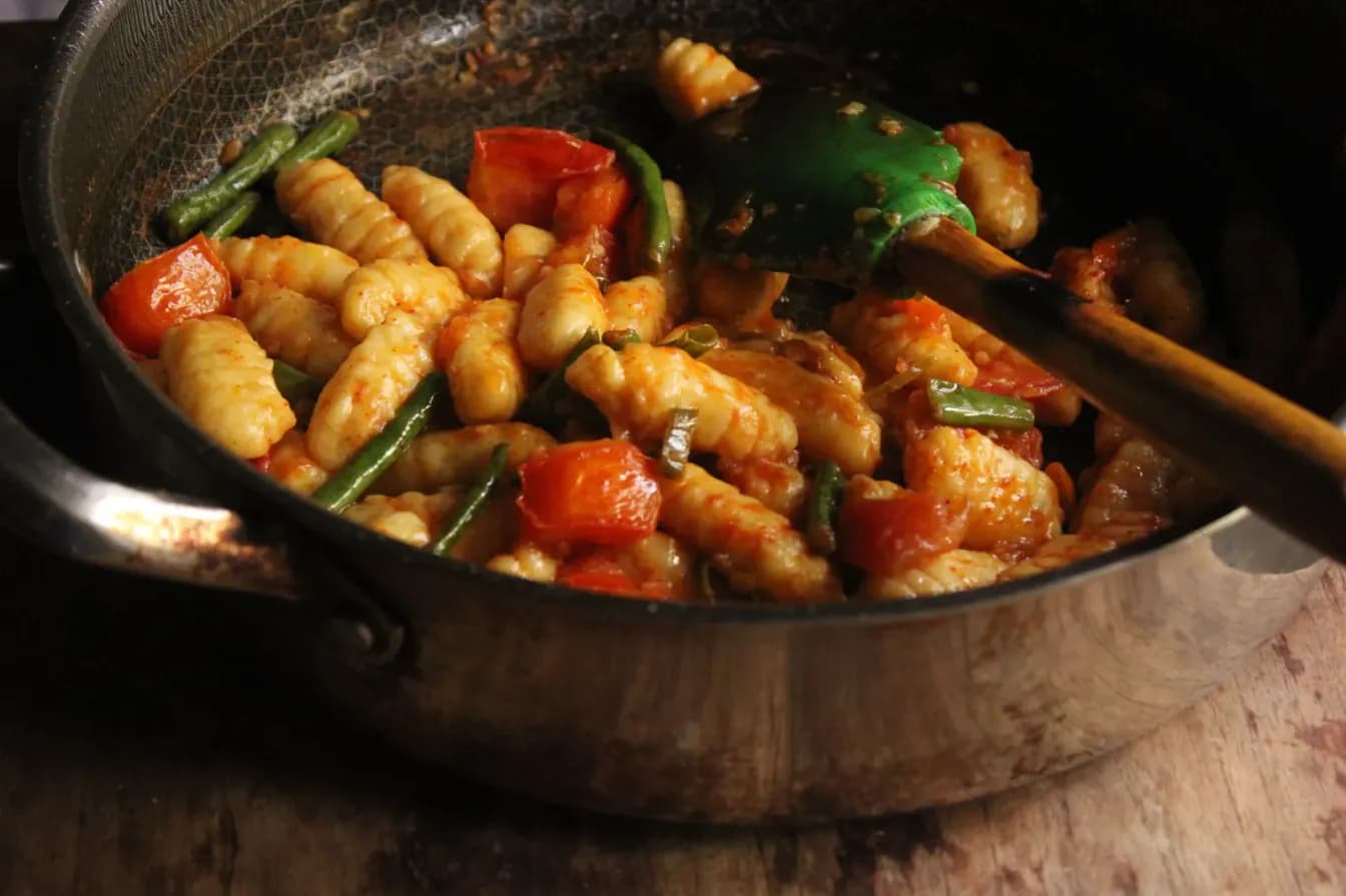 Gnocchi with Fresh Tomatoes