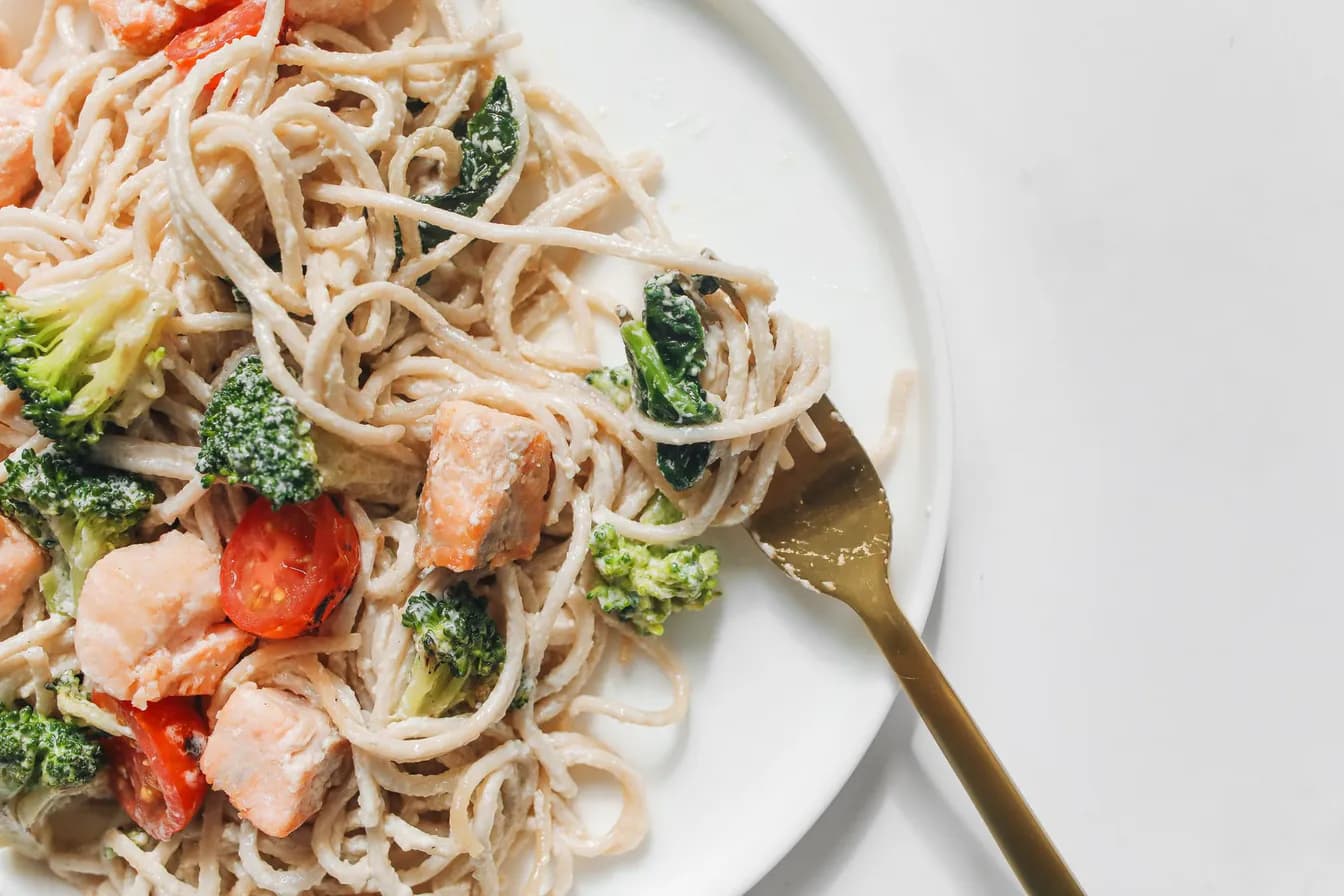 Cajun Salmon Pasta
