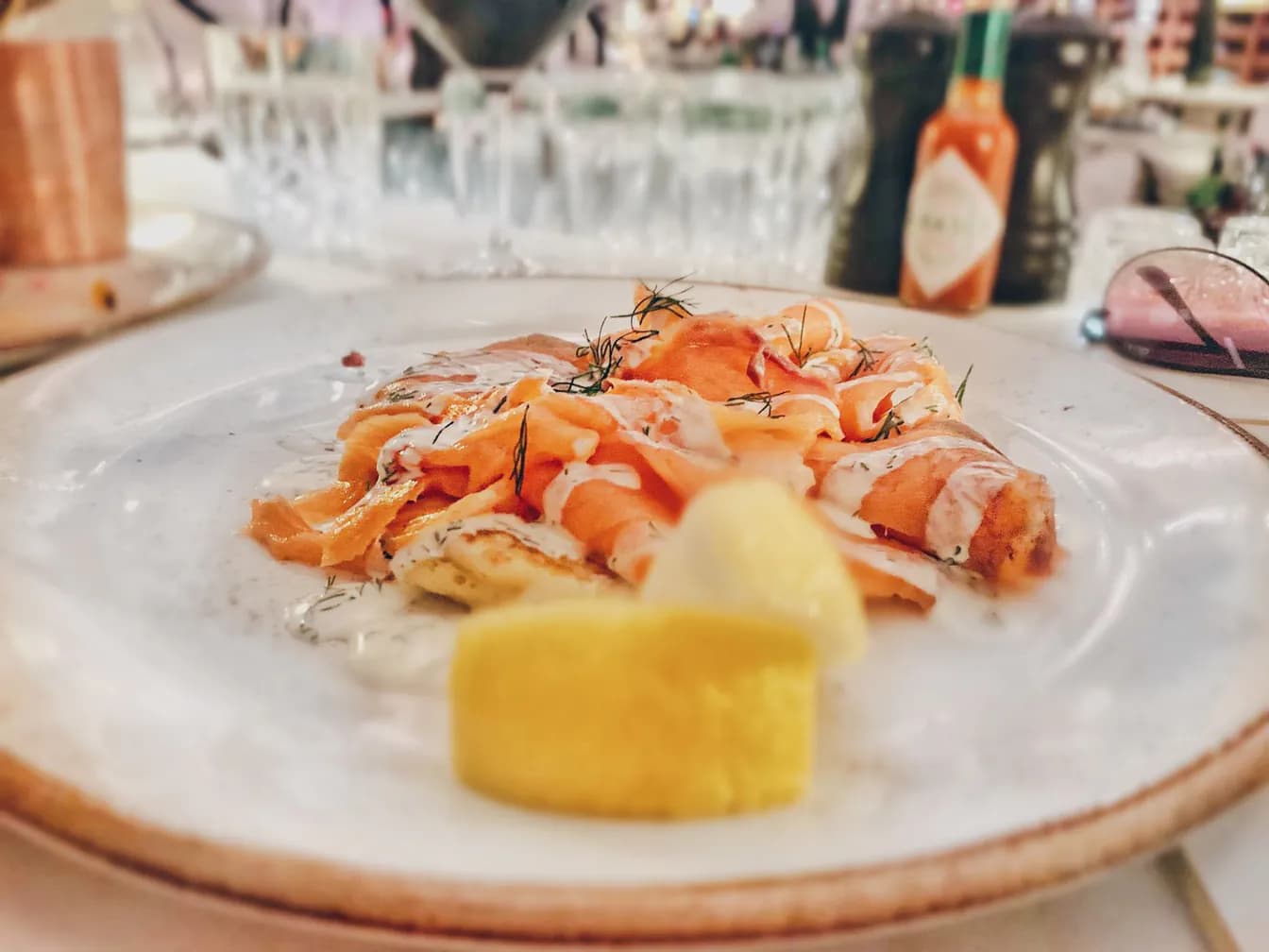 Salmon Omelette