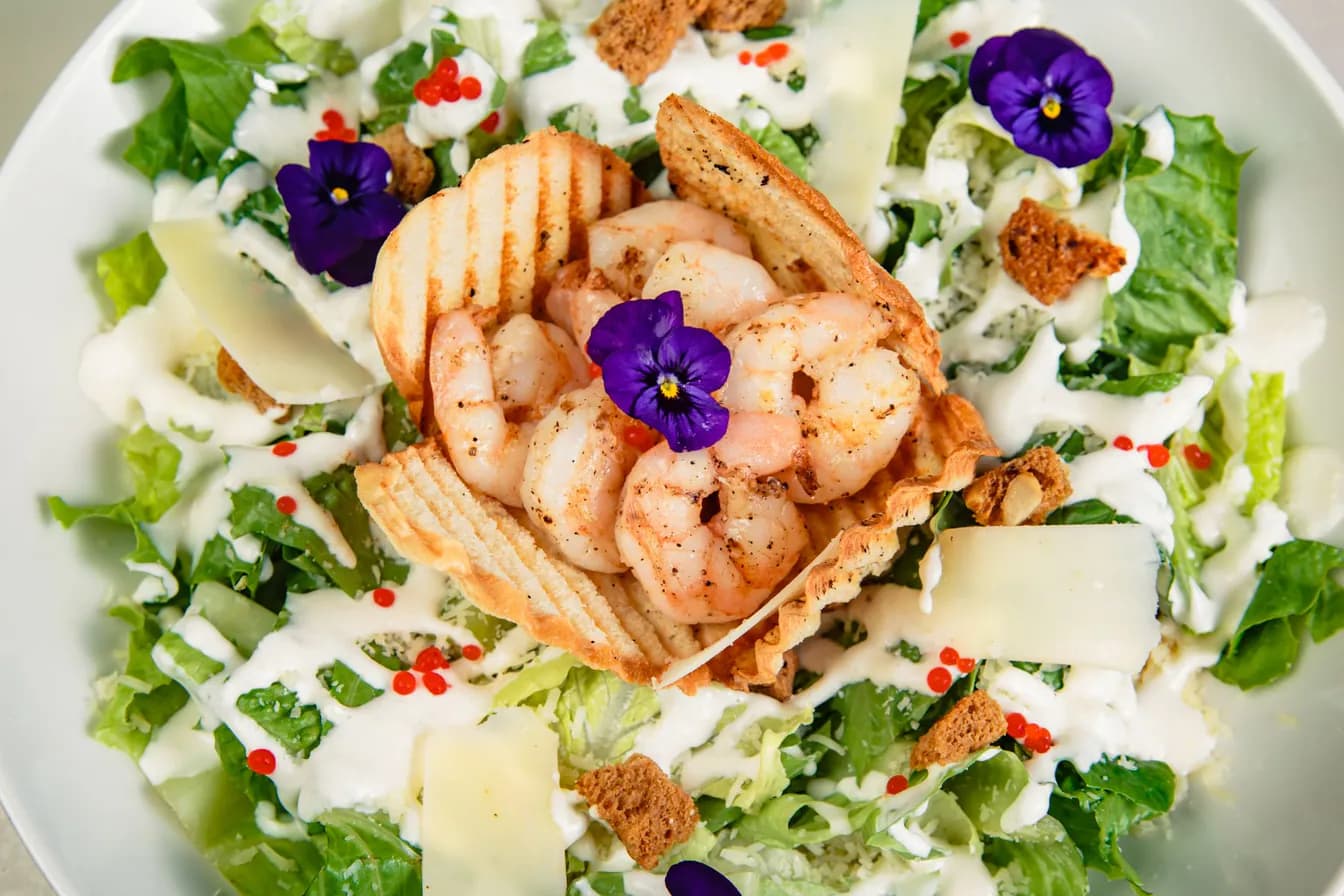 Shrimp Caesar Salad
