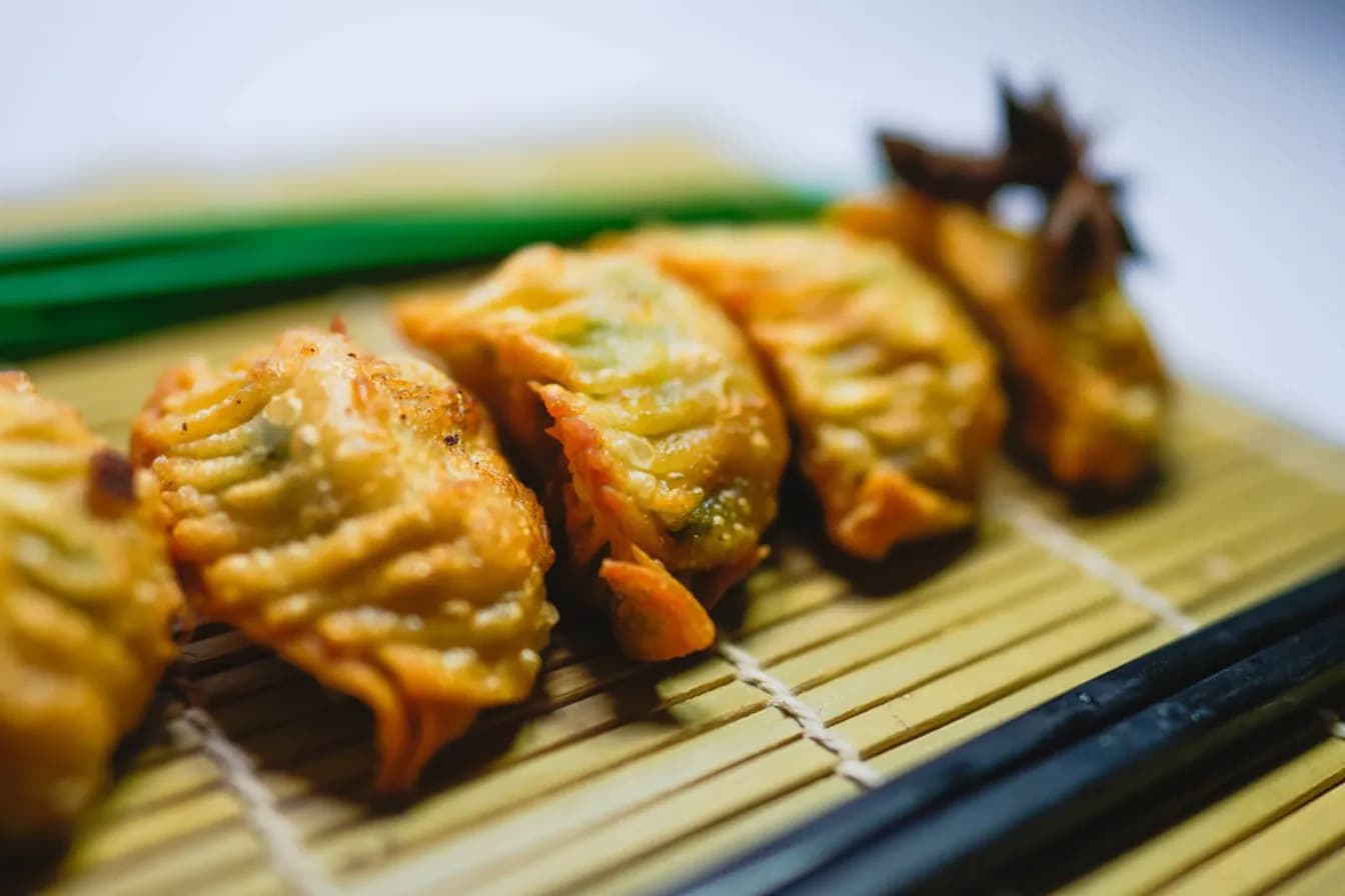 Pork Gyozas