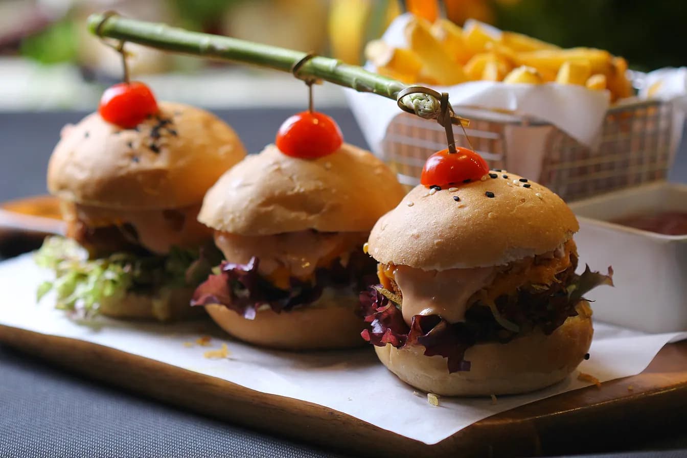Kids Mini Burgers (2 Patties)