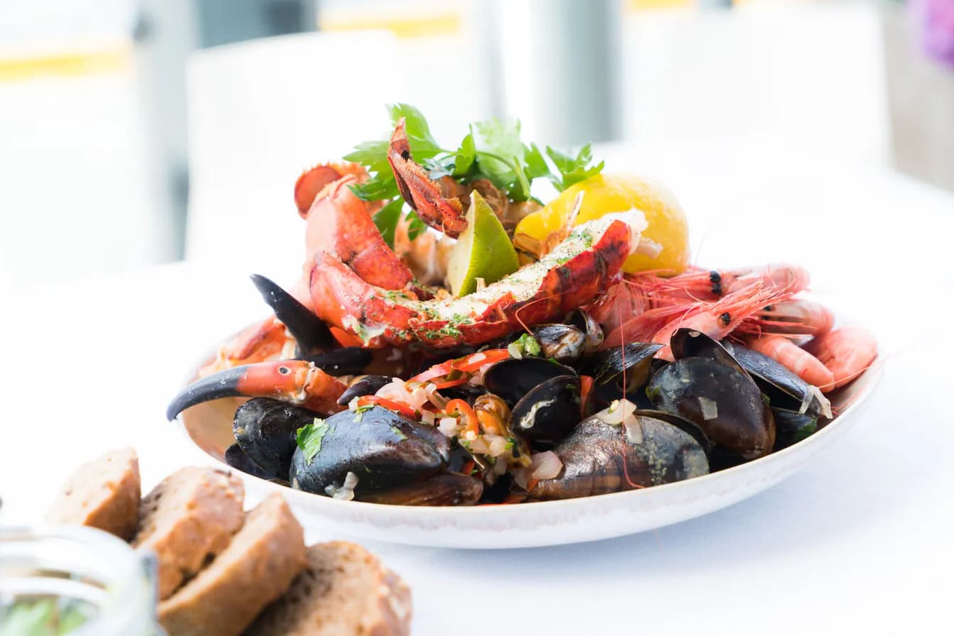 Grilled Seafood Platter