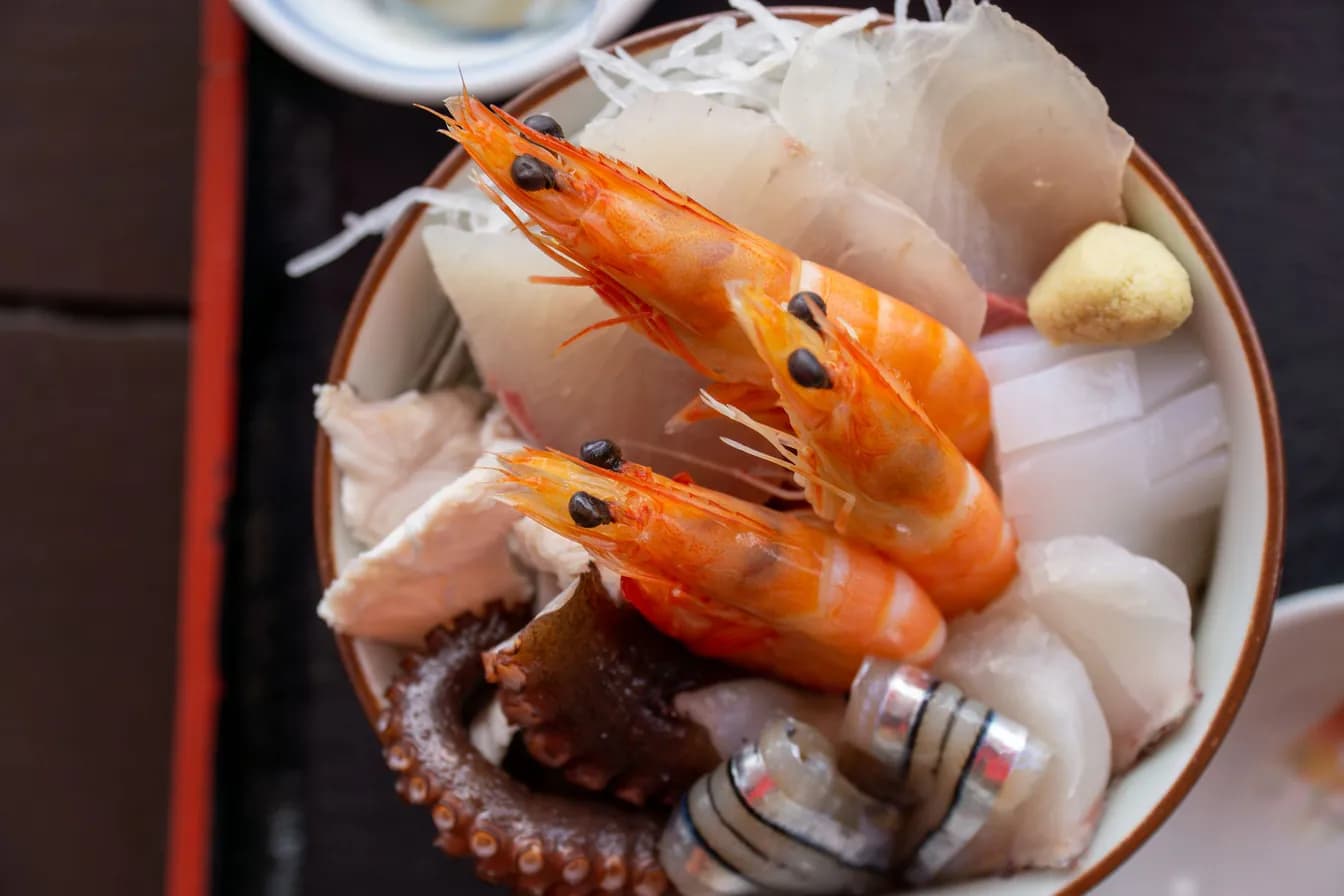 SHRIMP SASHIMI 2pcs