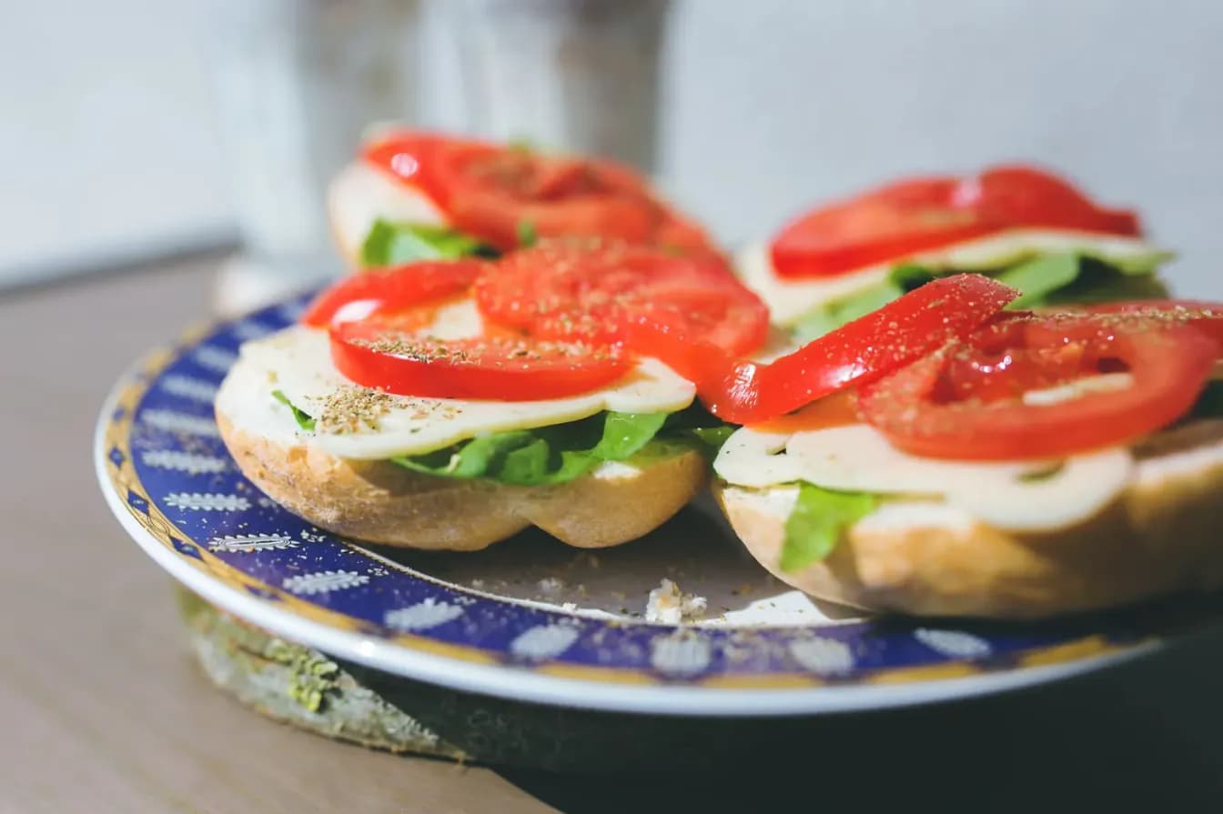 Fork and Knife Breakfast Sandwich