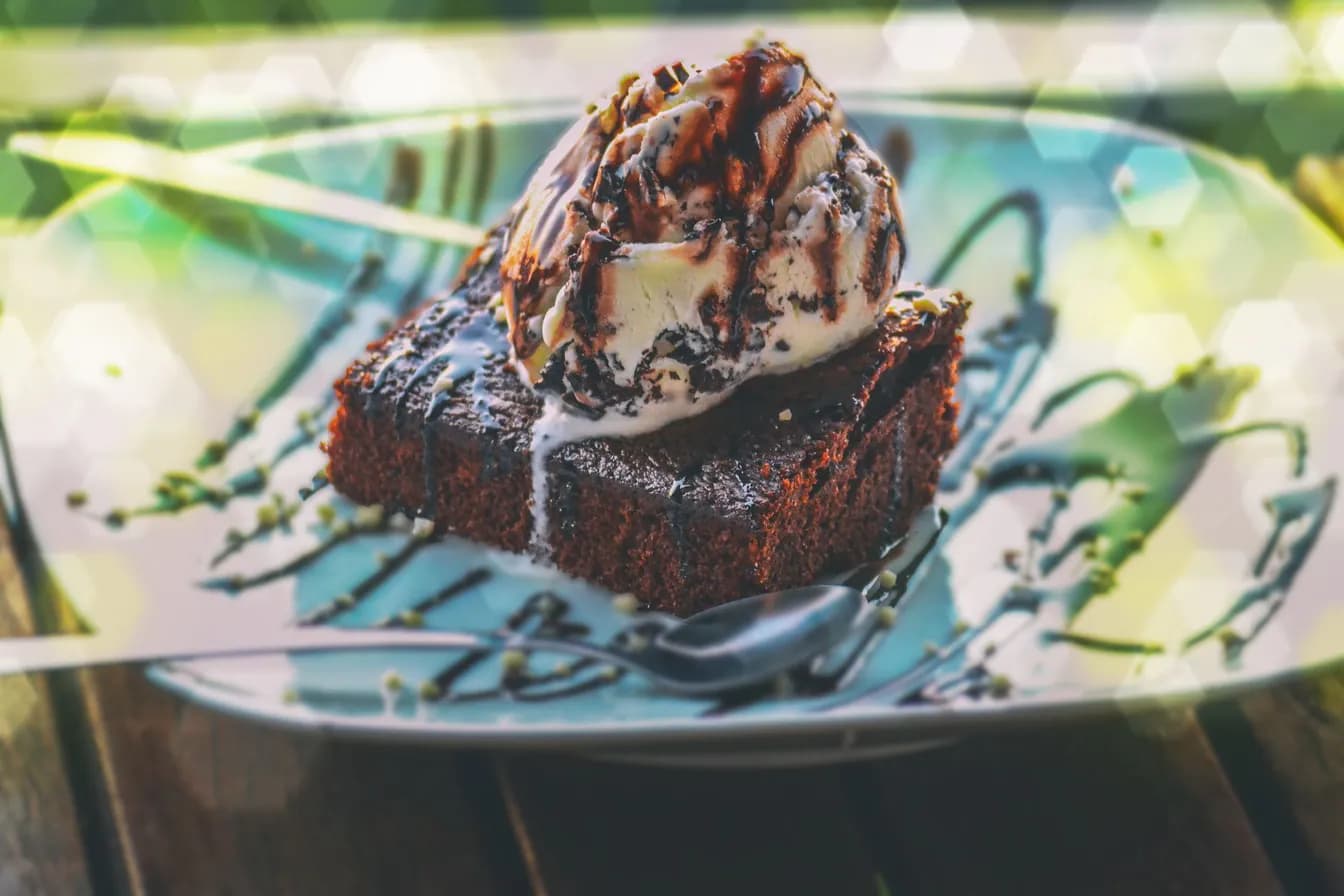 Milo Chocolate Fudge Brownie