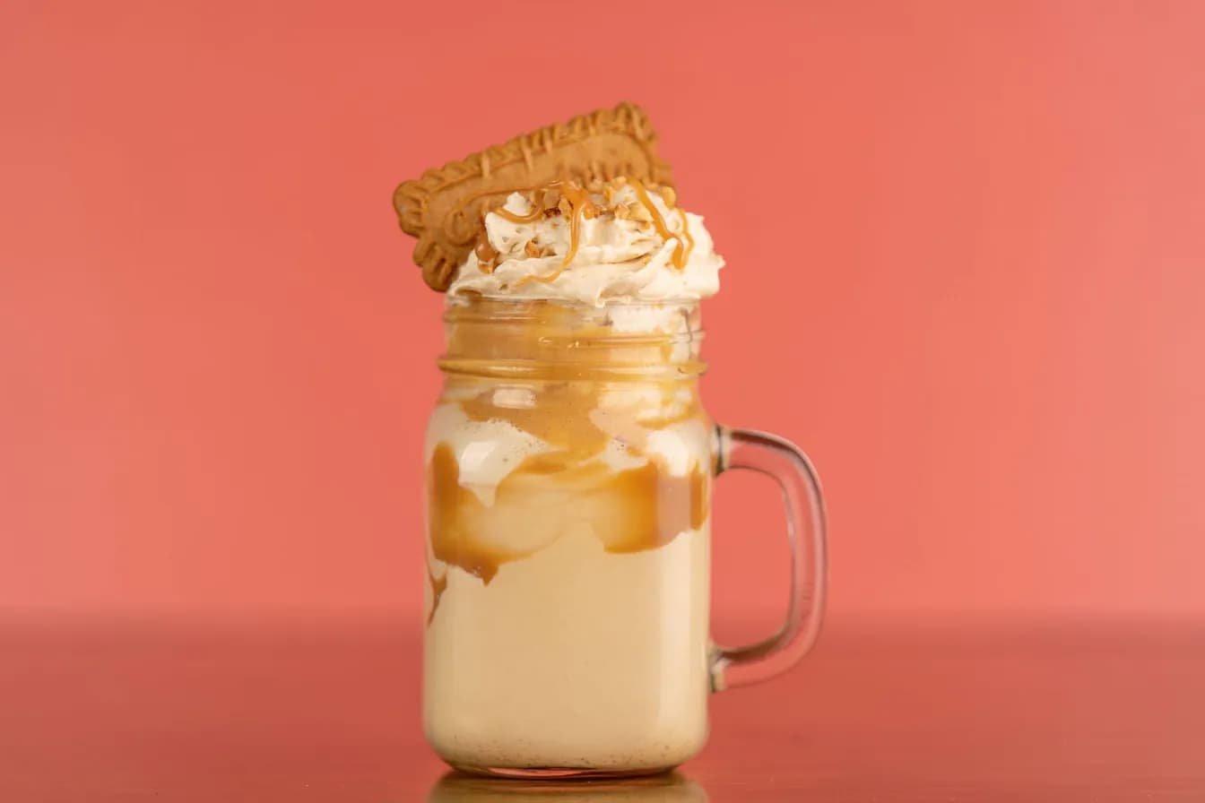 Caramel Apple Milk Shake