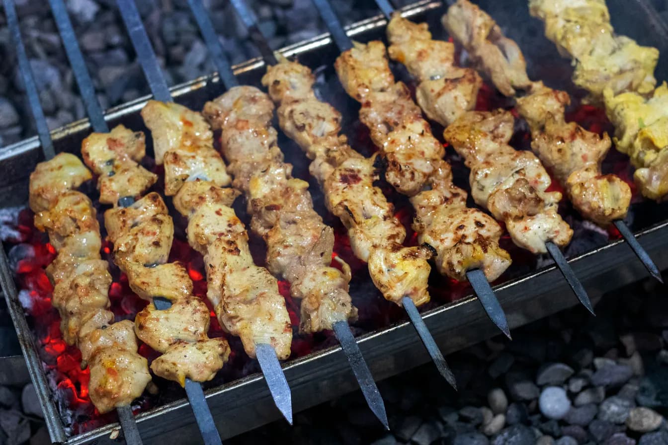 Afghani Murgh Kebab (Bone-in)(4)