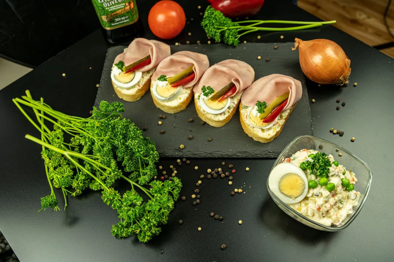 Firehouse Salad with Ham