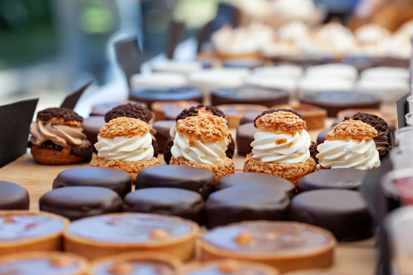 Chocolate Puff pastries