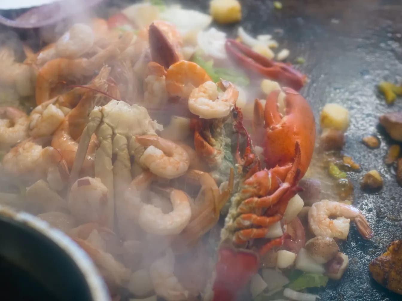 Shrimp with Mixed Vegetables