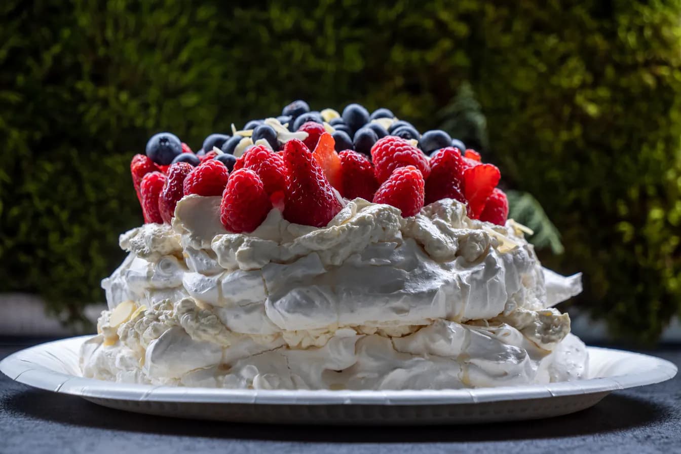 Red Berry Pavlova