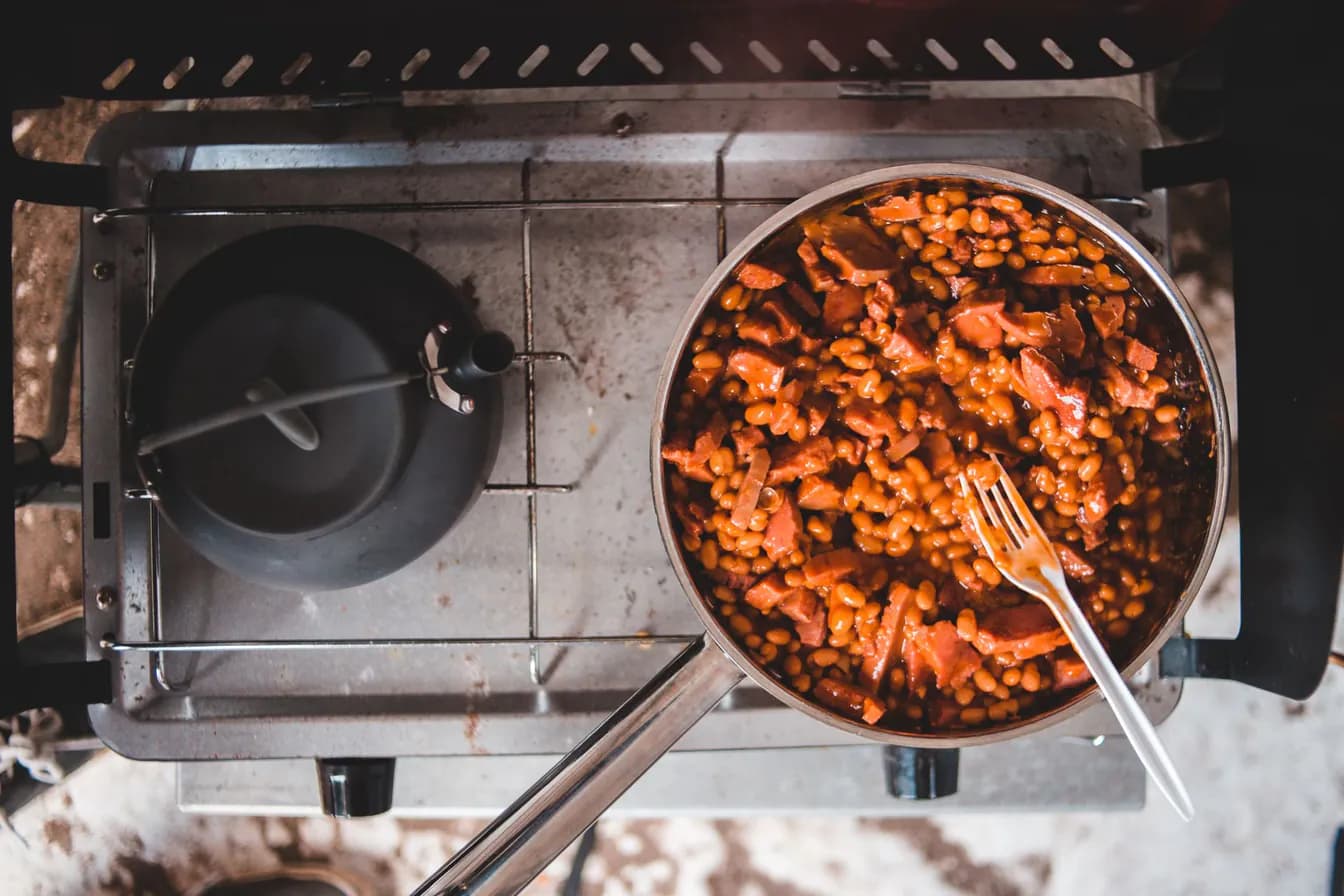 Smoked Baked Beans and Chili