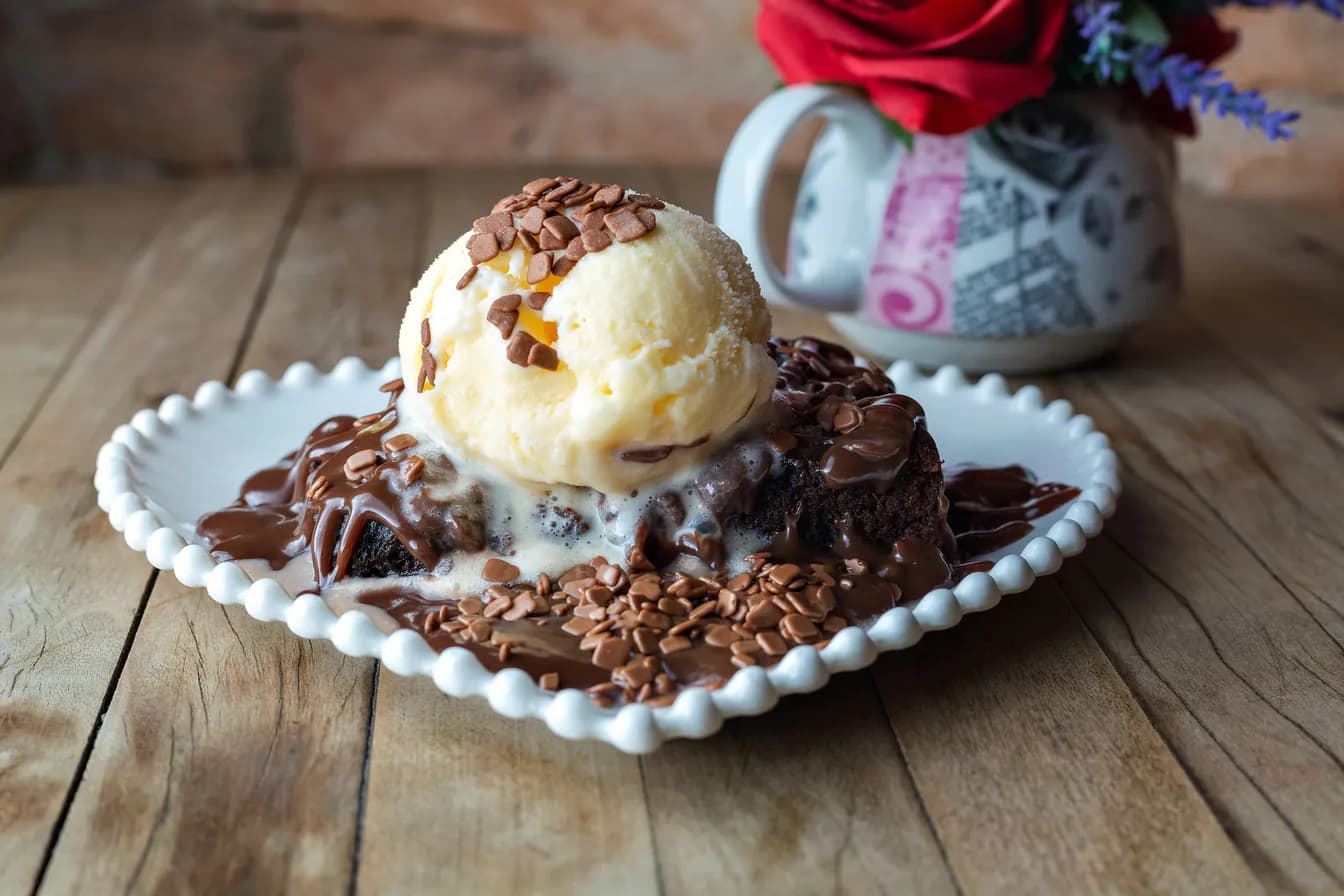 Brownie Sundae w/ Ice Cream