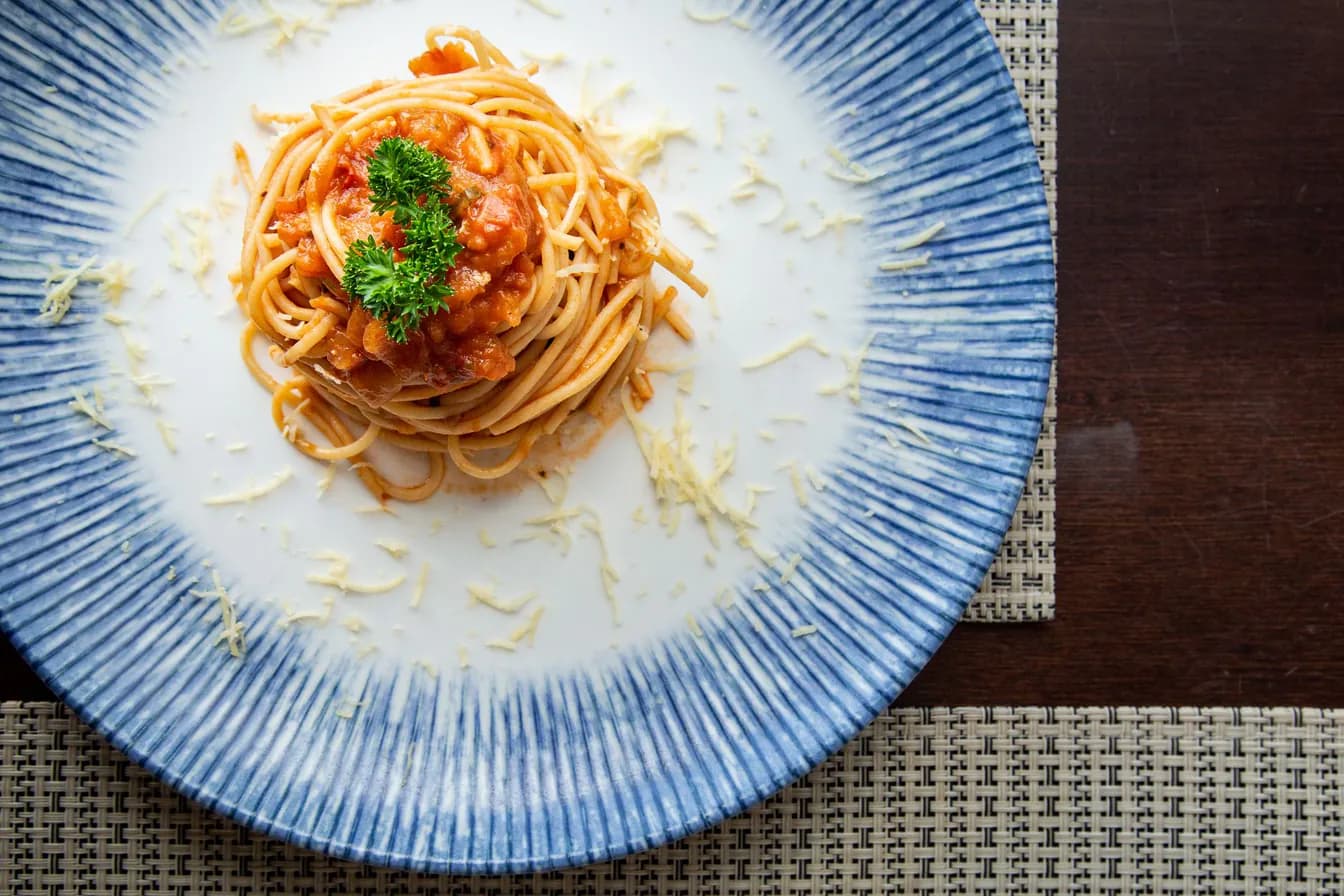 Spaghetti with Marinara Sauce